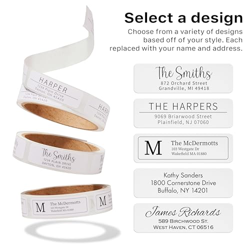 Evrest Press RALR9 Return Address Labels Roll thumb #4