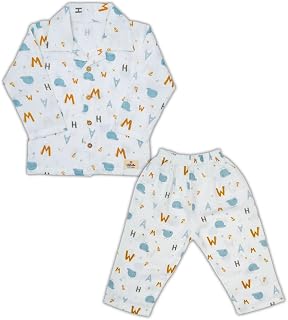 LazyToddler 100% Cotton Muslin Pant Shirt Set | Ultra Soft Breathable Toddler Outfit | Summer Wear Kids Clothing | Skin Fr... Price In India