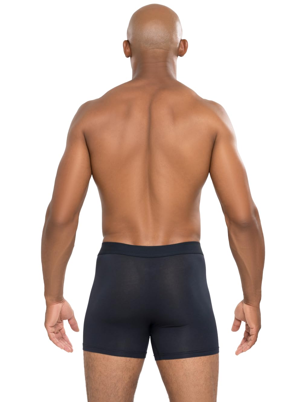 Muchachomalo Calzoncillos tipo bóxer para hombre, de algodón liso, paquete de 2 unidades, con ajuste clásico, con cintura elástica