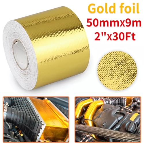 234 30ft gold intake heat reflective tape wrap self-adhesive high temperature us