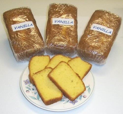 Scott's Cakes Vanilla Cake 3 Loaf Box