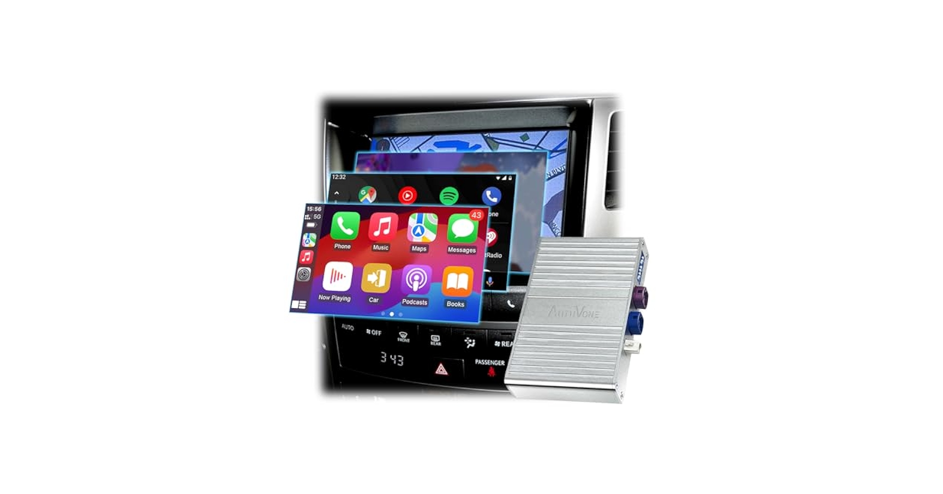Amazon.com: AUTUVONE Wireless/Wired Android Auto Decoder