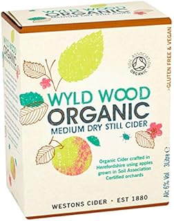Westons Wyld Wood Organic Still Cider, 3 L (Case of 4)