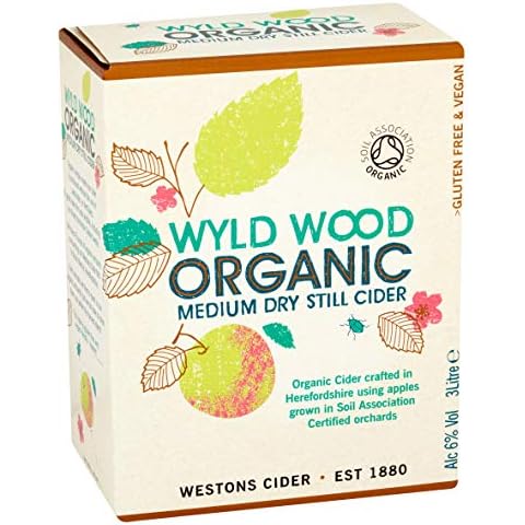 Westons Wyld Wood Organic Still Cider, 3 L (Case of 4) Cover