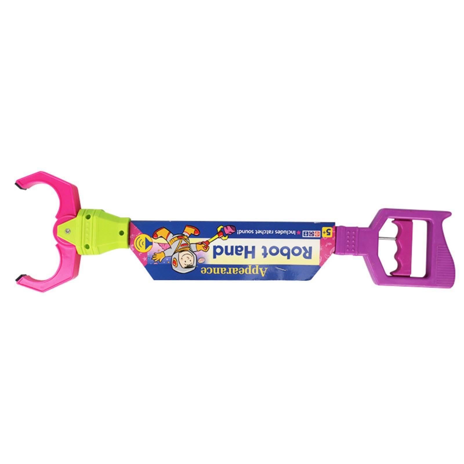 Mechanical Grabber Children's Toy Claw Grabber Interactive Reach for Young Children, Pretend Play, Indoor Games Rose Red-image-38