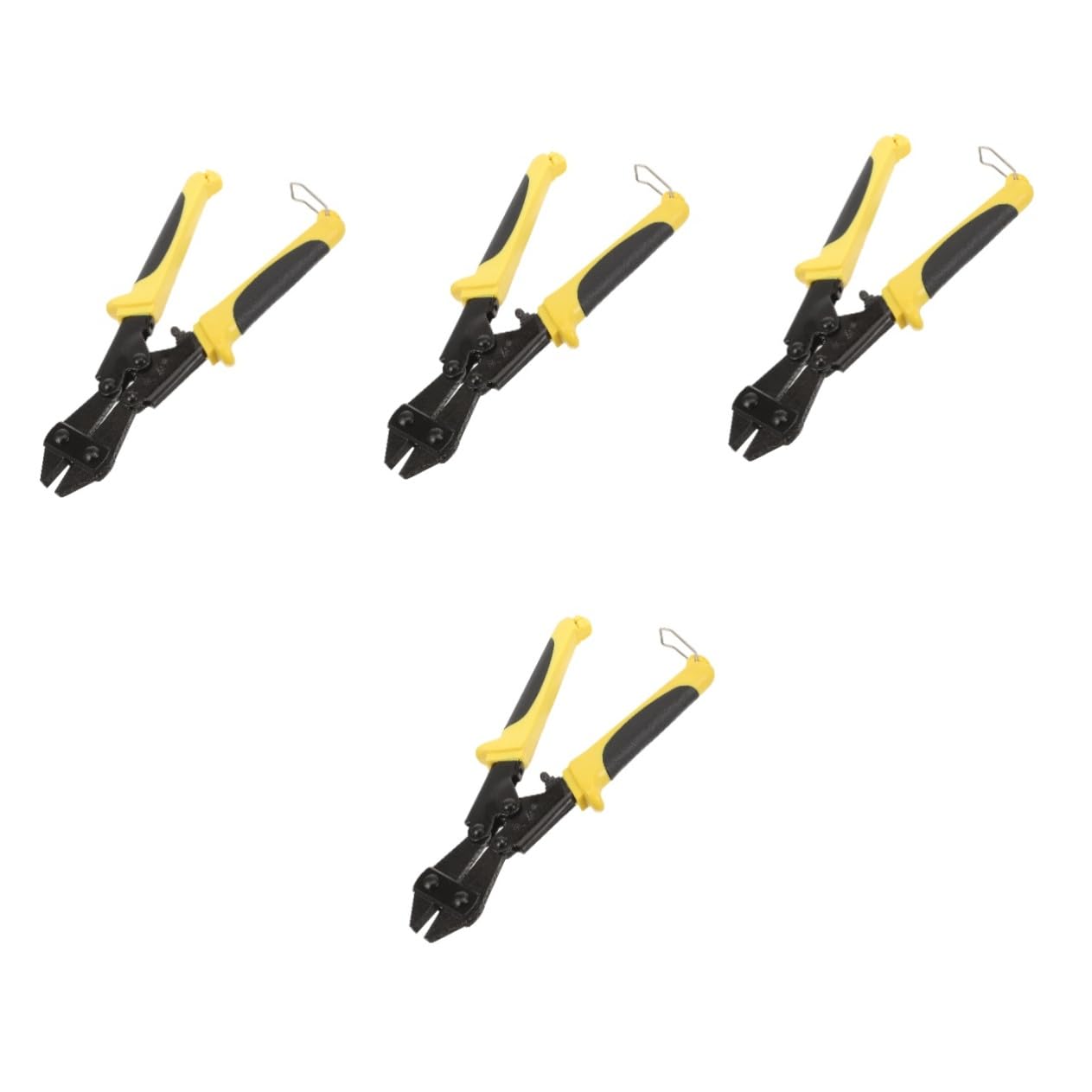 Ciieeo 4 Stück 8 Zoll Mini Bolzenschneider Aus Kohlenstoffstahl Zweifarbig Kochteller Besteck Robuster Bolzenschneider Kleiner Käfig Schlüsselanhänger Drahtschneider Zum Basteln
