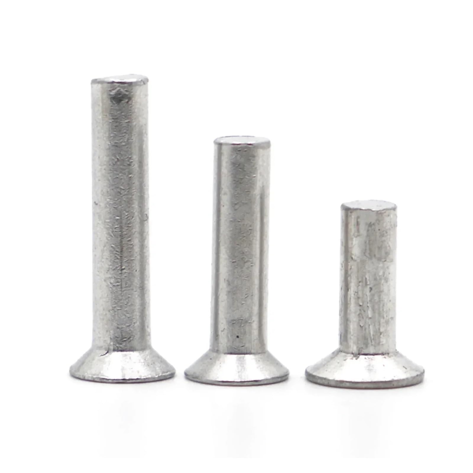M2 M2.5 M3 M4 M5 M6 M8 Countersunk Head Rivets Aluminum Solid Rivet GB869(M6 10pcs,12mm)