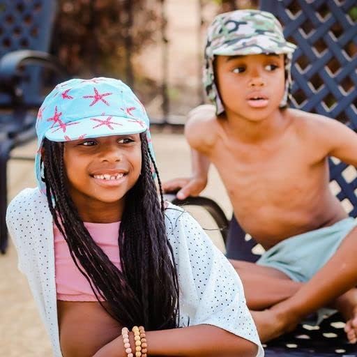 Image of Kids Sun Hat with Neck Protection, UPF 50 UV Protection