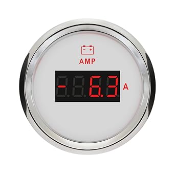 مقياس التيار الكهربائي ELING 150A مع مستشعر التيار 9-32V 52mm مع الإضاءة الخلفية