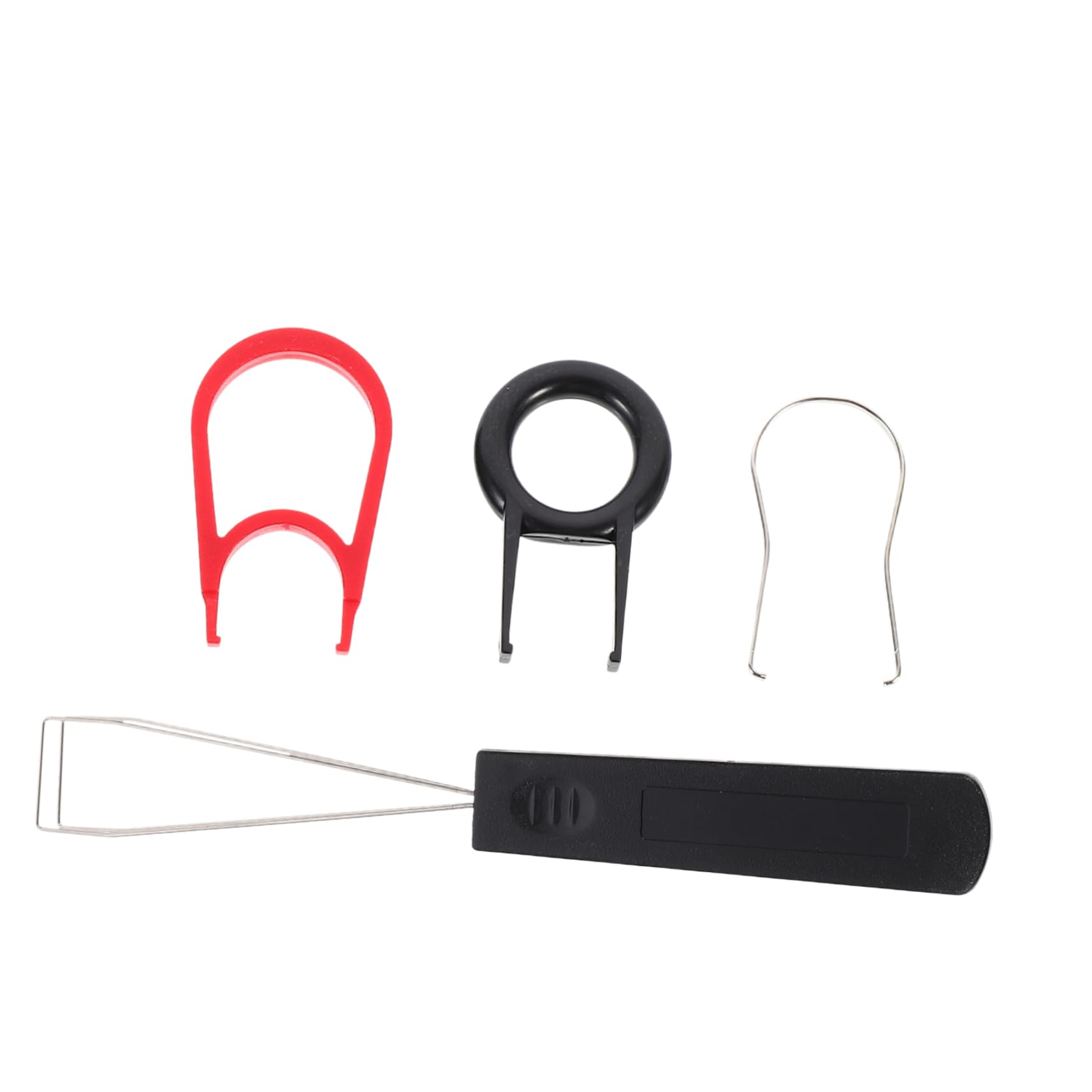 BELLIFFY 4pcs Keyboard Key Puller Set Keycap Remover for Mechanical Keyboards Simple Design for Family