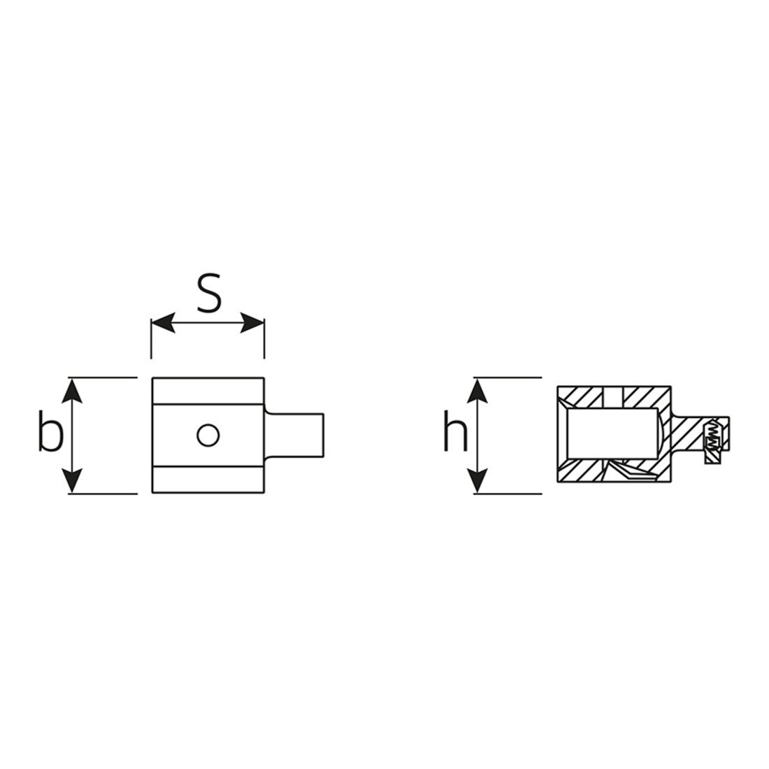 ADAPTADOR ACOPLABLE - 7370/40