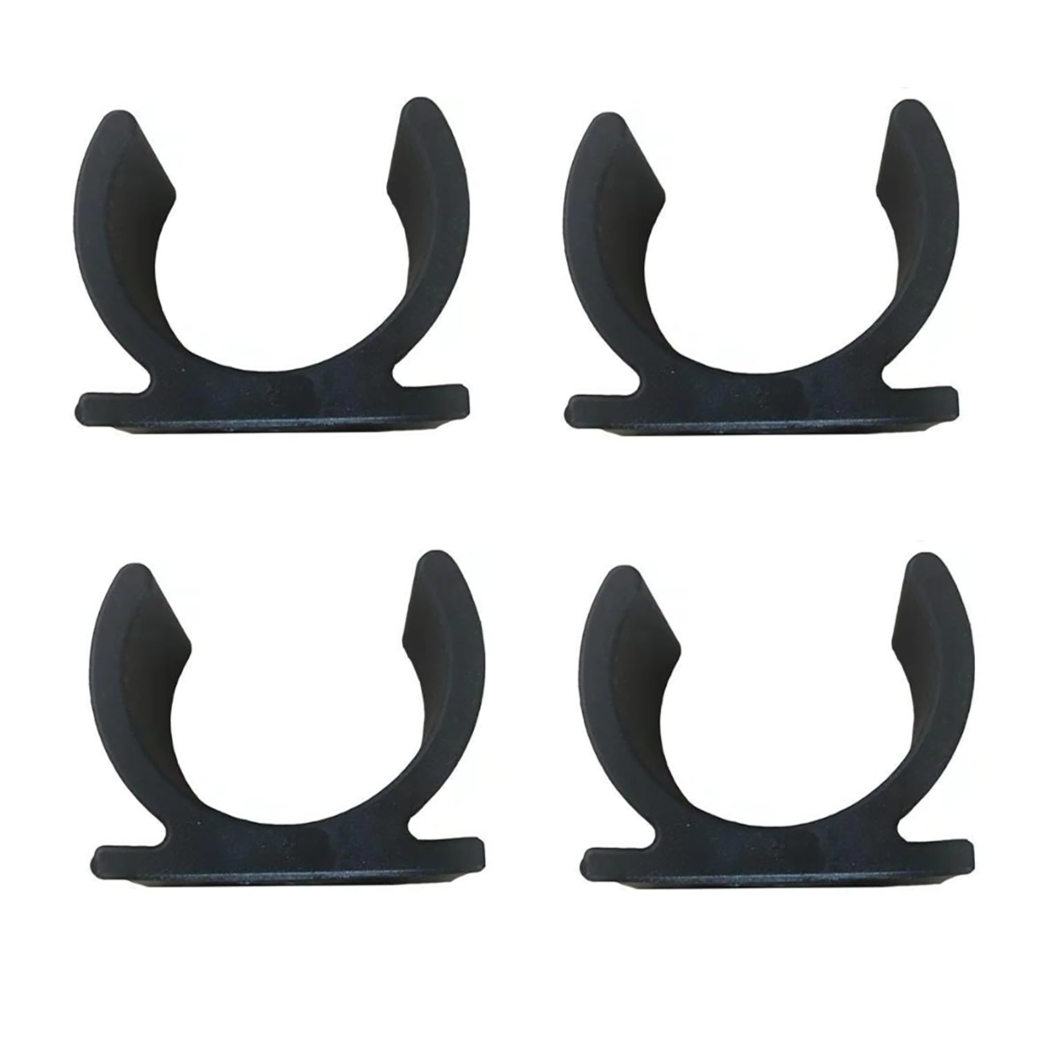 SIXHAOBU 4 PCS Vacuum Hose Clip Wall Mount for Henry Hetty 38mm Fixing Clip Cable Management Bracket, Compact Structure Vacuum Wall Mount Bracket for Wall Storage