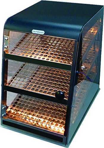 12MINI Three Shelf Headed Display Merchandiser, 20" Height, 12" Width, 17.5" Length