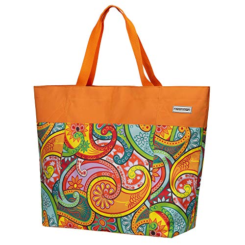 anndora XXL Shopper paisley - Strandtasche 40 Liter Schultertasche Einkaufstasche