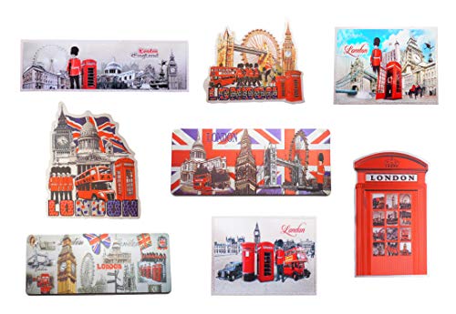 ShopEwebb - Set di 8 calamite da frigorifero in