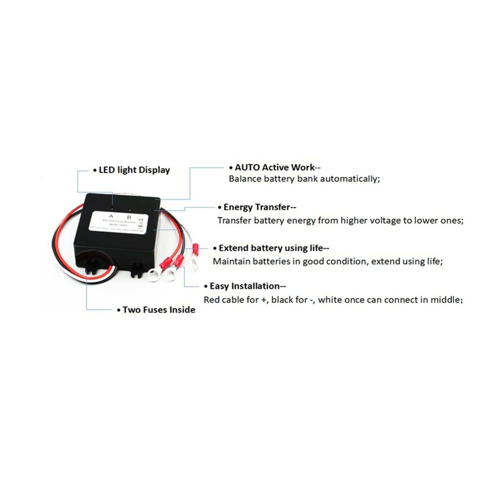 Bilanciatore batteria PowMr per sistema bancario