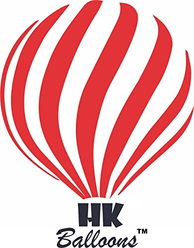 Image of HK Balloons Heart Shaped Balloon (Red) - Pack of 50