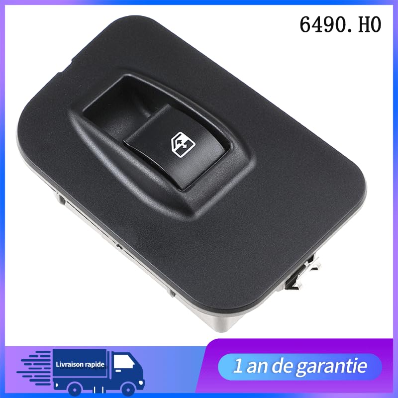 BOUTON LEVE VITRE AVANT DROIT POUR FIORINO QUBO NEMO BIPfor = 6490H0 735461282
