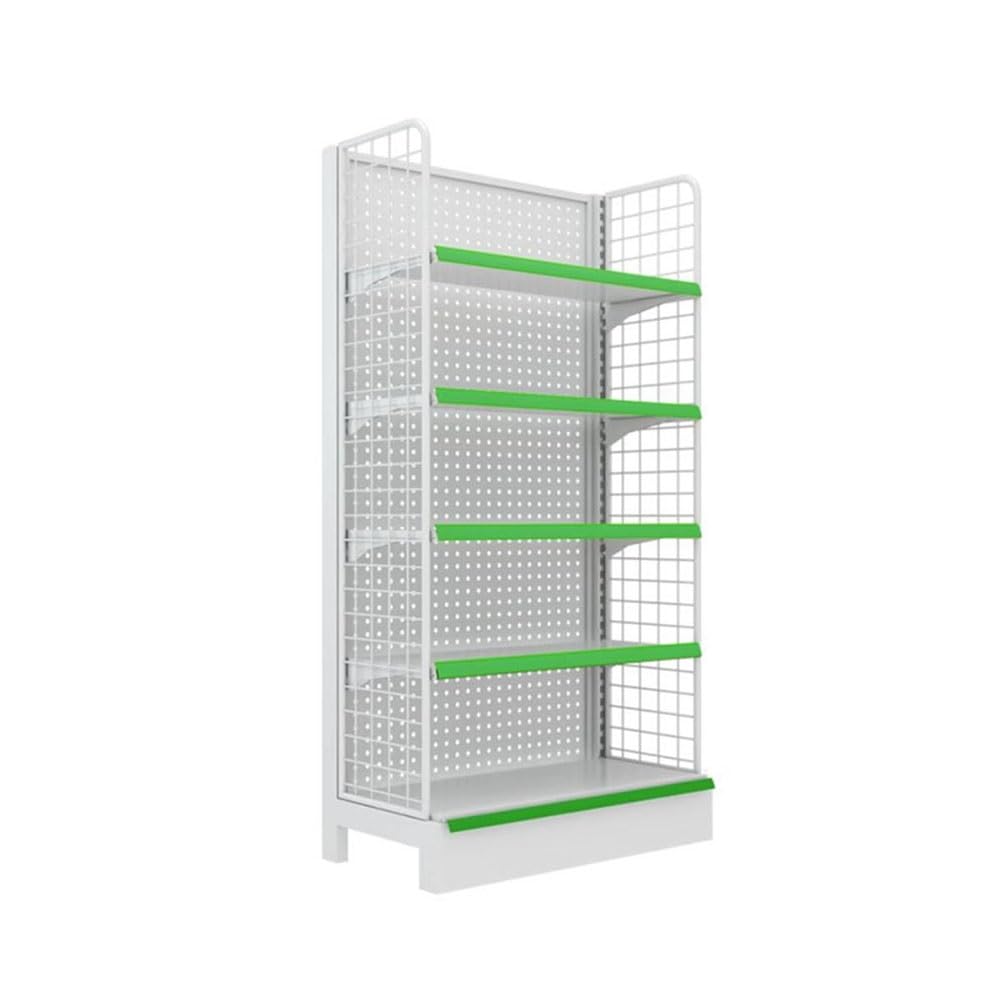 Jkjzsalj White 5-Layer Metal Shelves,Supermarket Snack Retail Organizer Holder Potato Chip Rack Display Stand Thickened Laminate Narrow Shelf For Vegetabl,-90X40x135cm,-90X40x135cm