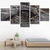 SIGNWIN 5 Panel Canvas Wall Art Coiling Around for Home Decorations Ready to Hang - 60