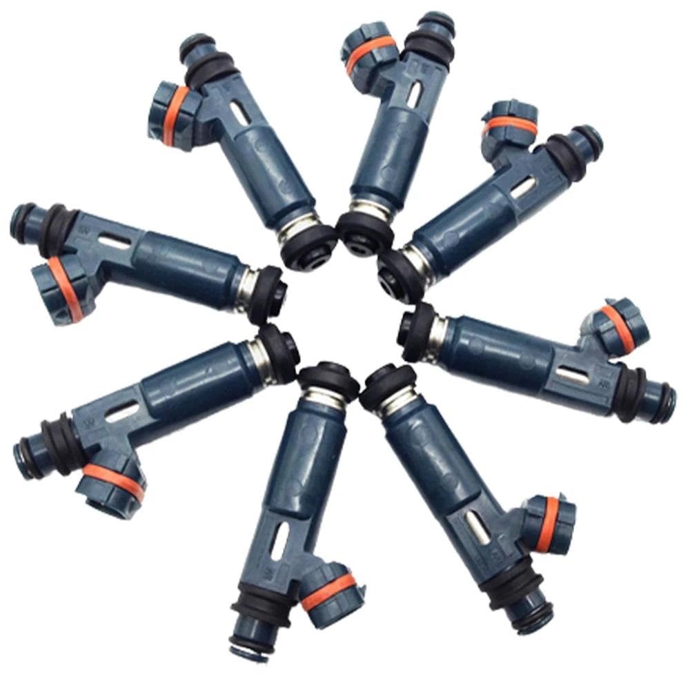 Car Petrol Injection Nozzles 23250-50040 23209-50040 for Toyota for 4Runner for Land for Cruiser for Sequoia for Tundra 4.7L V8 8 Pcs Fuel Injector