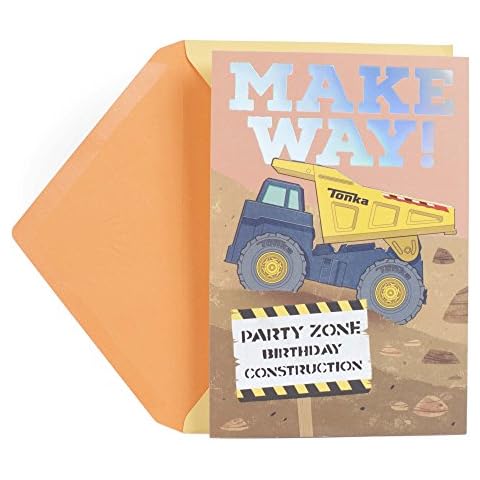Hallmark Tonka Truck Birthday Card Cover
