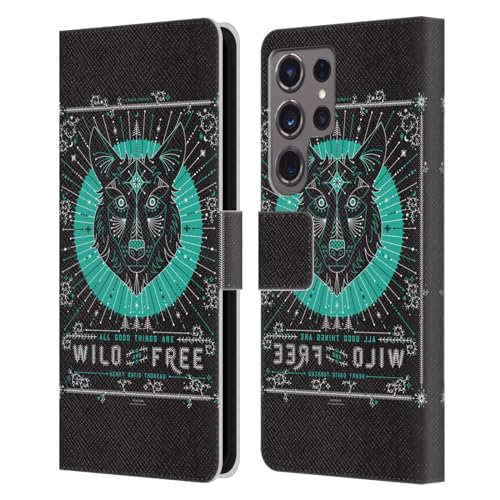 Funda de Samsung Galaxy S24 Ultra 5G estilo libro, ideal para viajes y diario