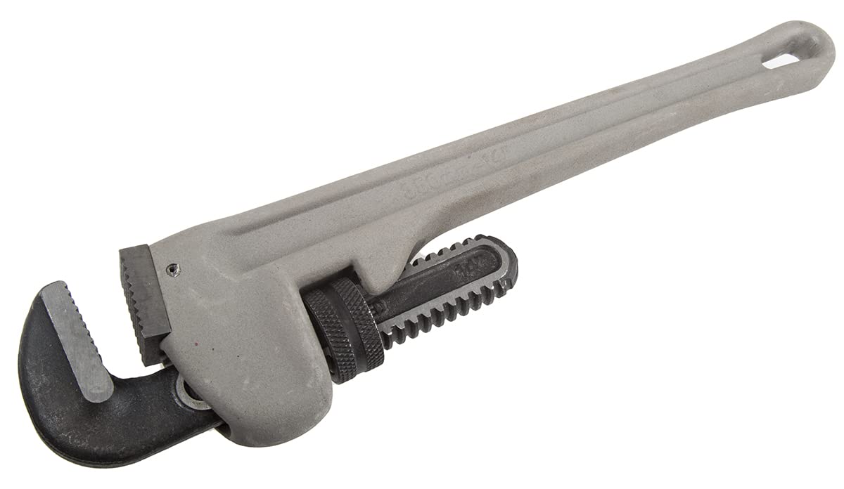 Bahco Grey 380-14 Aluminium Pipe Wrench, 354 Mm