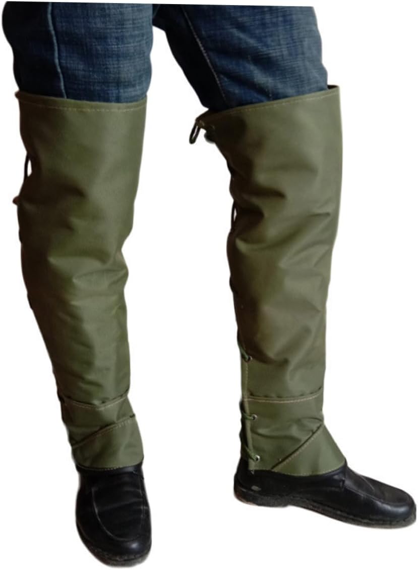 Mipcase Outdoor Leg Protective Sleeve Wear-Resistant Jungle Snake Cover for Hiking Camping Fishing and Climbing Windproof Leg