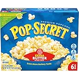 Pop Secret Microwave Popcorn, Extra Butter Flavor, 3.2 Oz Sharing Bags, 6 Ct