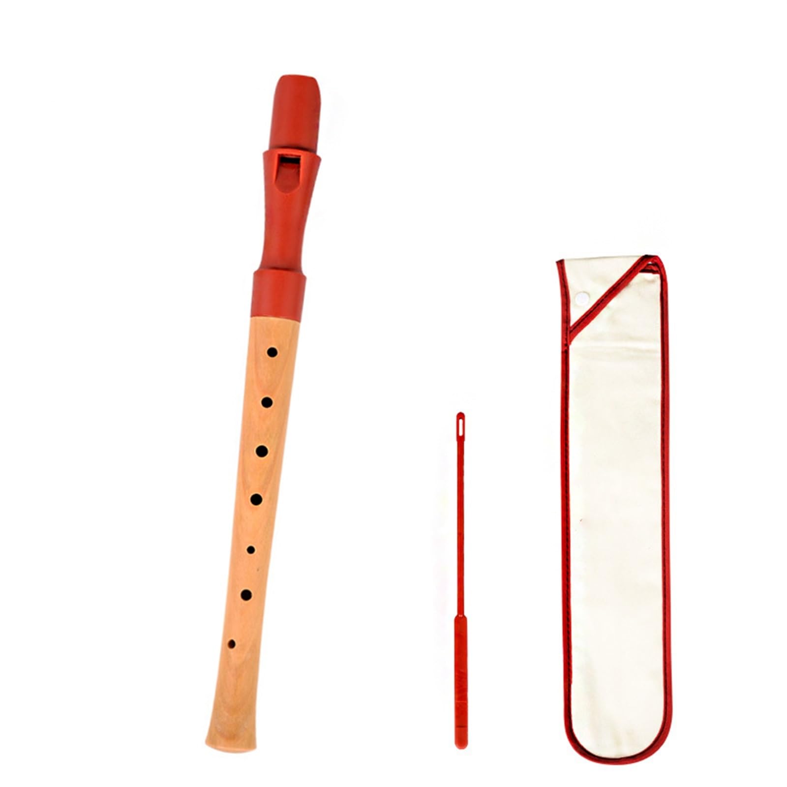 8-Loch-Altblockflöte Aus Holz, 8-Loch-Flötenblockflöte, Schüler Spielen Musikinstrumente Tenorflöte
