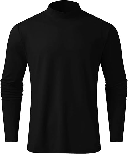 Miniatura 2 de Aipengry Camisa de manga corta con cuello alto para hombre, camisas de vestir sólidas, camisas de cuello de abuelo, camisas sarcásticas, sudaderas