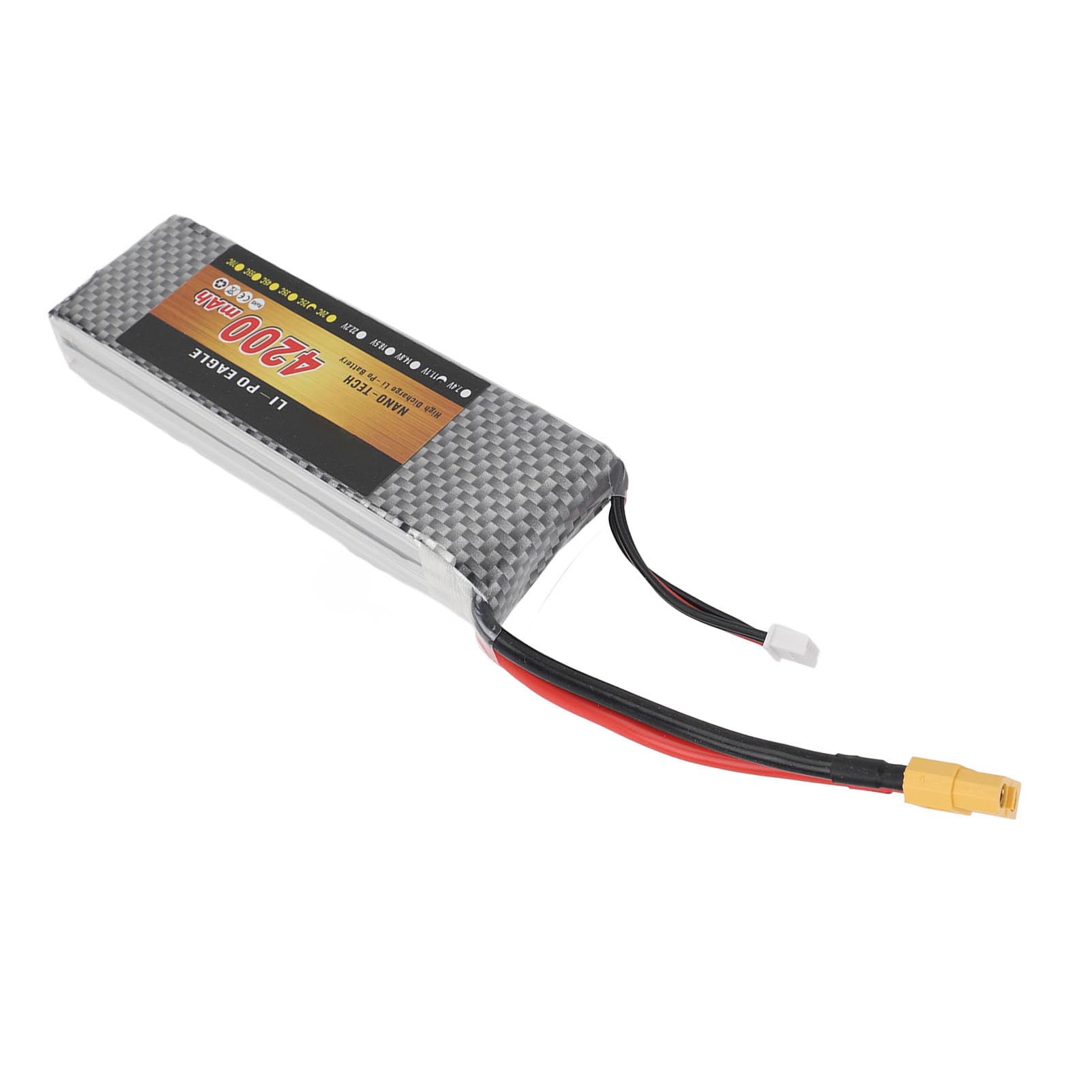 RC Cars Batería de Litio 4200mAh 11 1V Batería Lipo de Alto Rendimiento con Enchufe XT60 para RC Car Model Avión Helicóptero Quadcopter Drone - Tasa de Descarga de