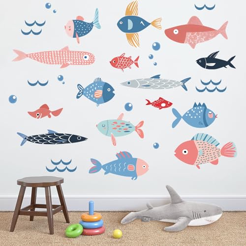 Vinilos Decorativos Pez Under The Sea Mfault 35x12 in miniatura 6