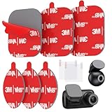 Doppelseitiges Klebepads Extra Stark, 6 Stück Doppelseitige Dashcam Klebepads, Klebepads Kompatibel mit Nextbase Serie 2-122, 222X, 222XR, 322GW, 422GW, 522GW, 622GW Front- und Rückkameras