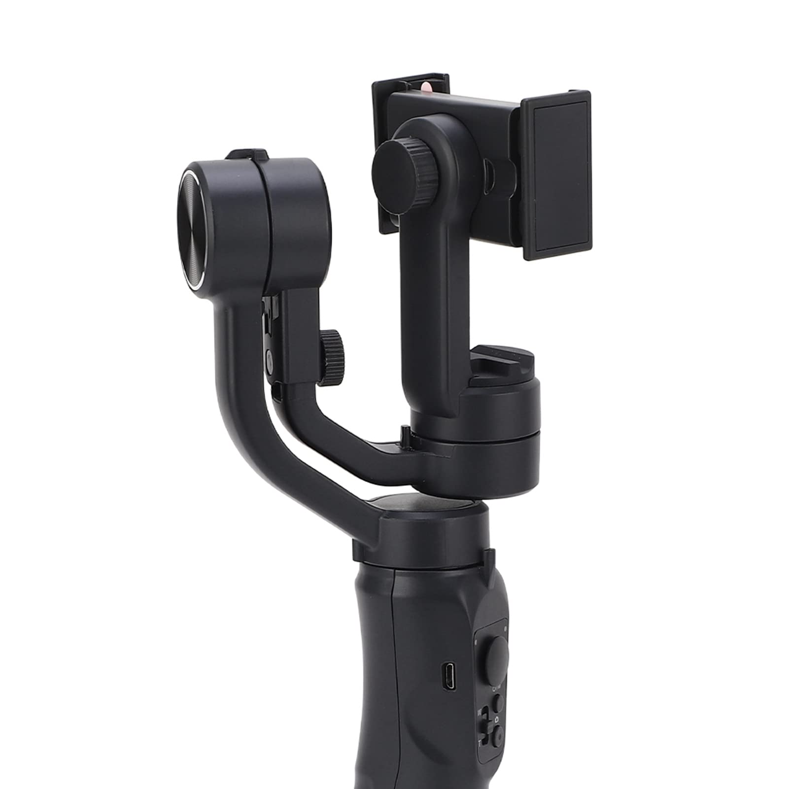 Naroote Estabilizador de Teléfono Portátil de 3 Ejes Captura de Vídeos y Fotografías para Creadores y Viajeros, Material ABS, Peso Ligero de 560 G