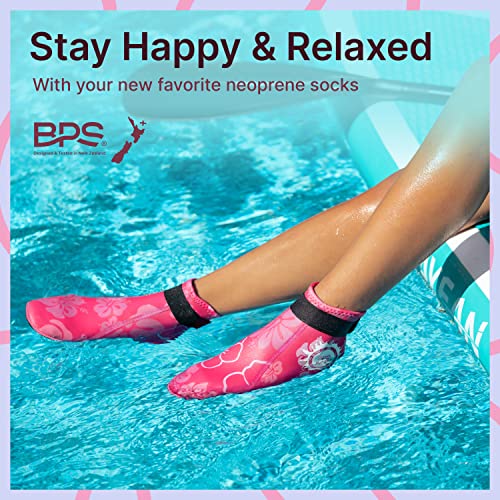 Image of BPS 'Aqua Series' 3mm Neoprene Water Socks for Sand, Beach, Soccer, Volleyball, Wetsuit Booties