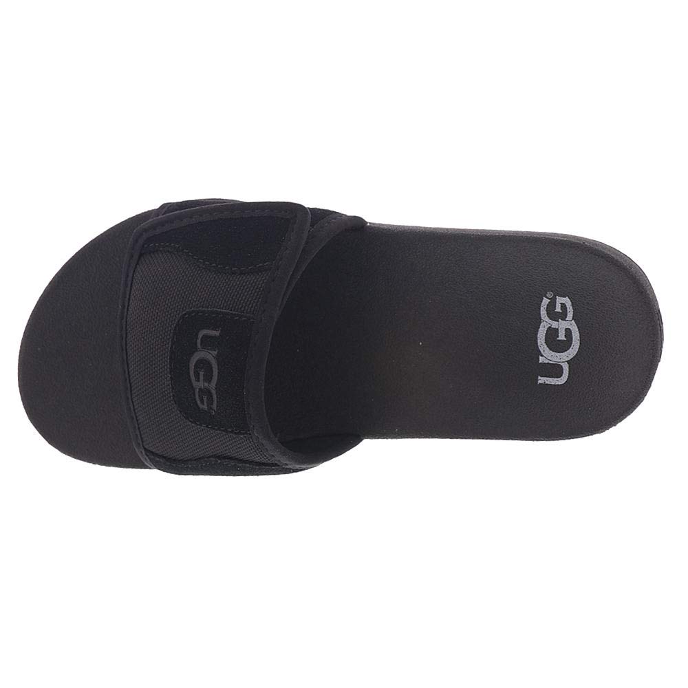 UGG Unisex-Child Beach Slide Sandal, Black, 10 Little K B2B