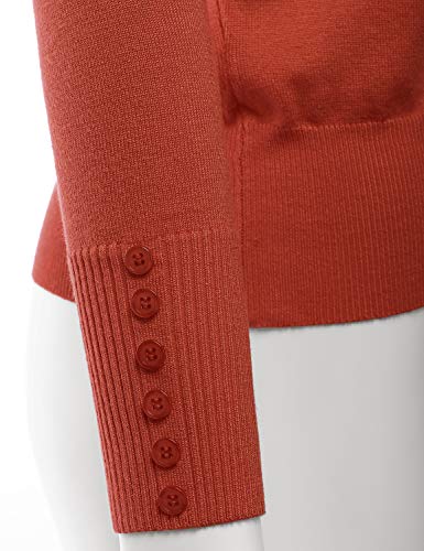 Image of LALABEE Women's V-Neck Long Sleeve Button Down Sweater Cardigan Soft Knit(S-XXL)