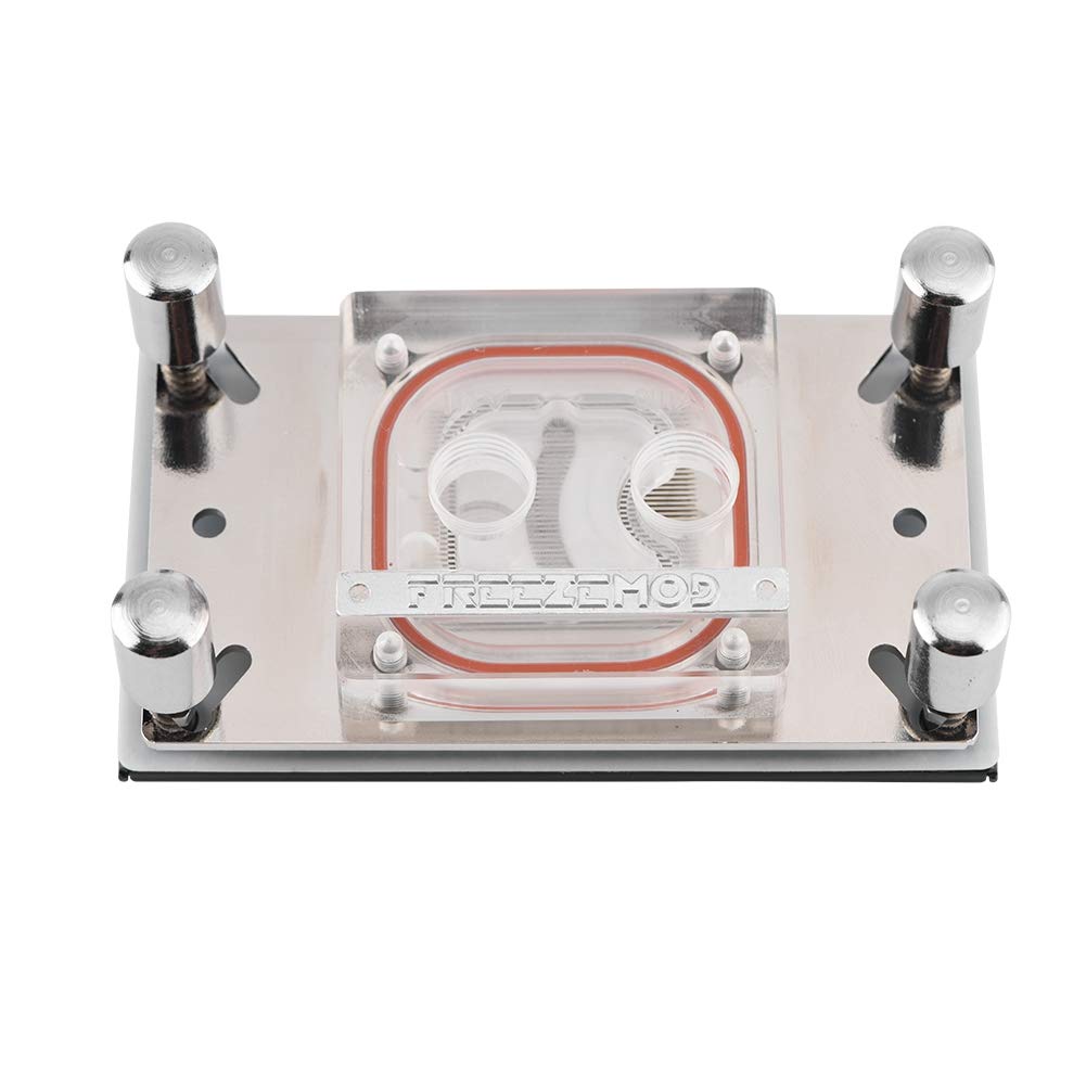 CPU Waterblock, Bloque de Refrigeración por Agua para Computadora con base de cobre para AM2 / AM2 + / AM3 / AM3 + / AM4 / FM2 + CPU, sistema de refrigeración líquida para computadora