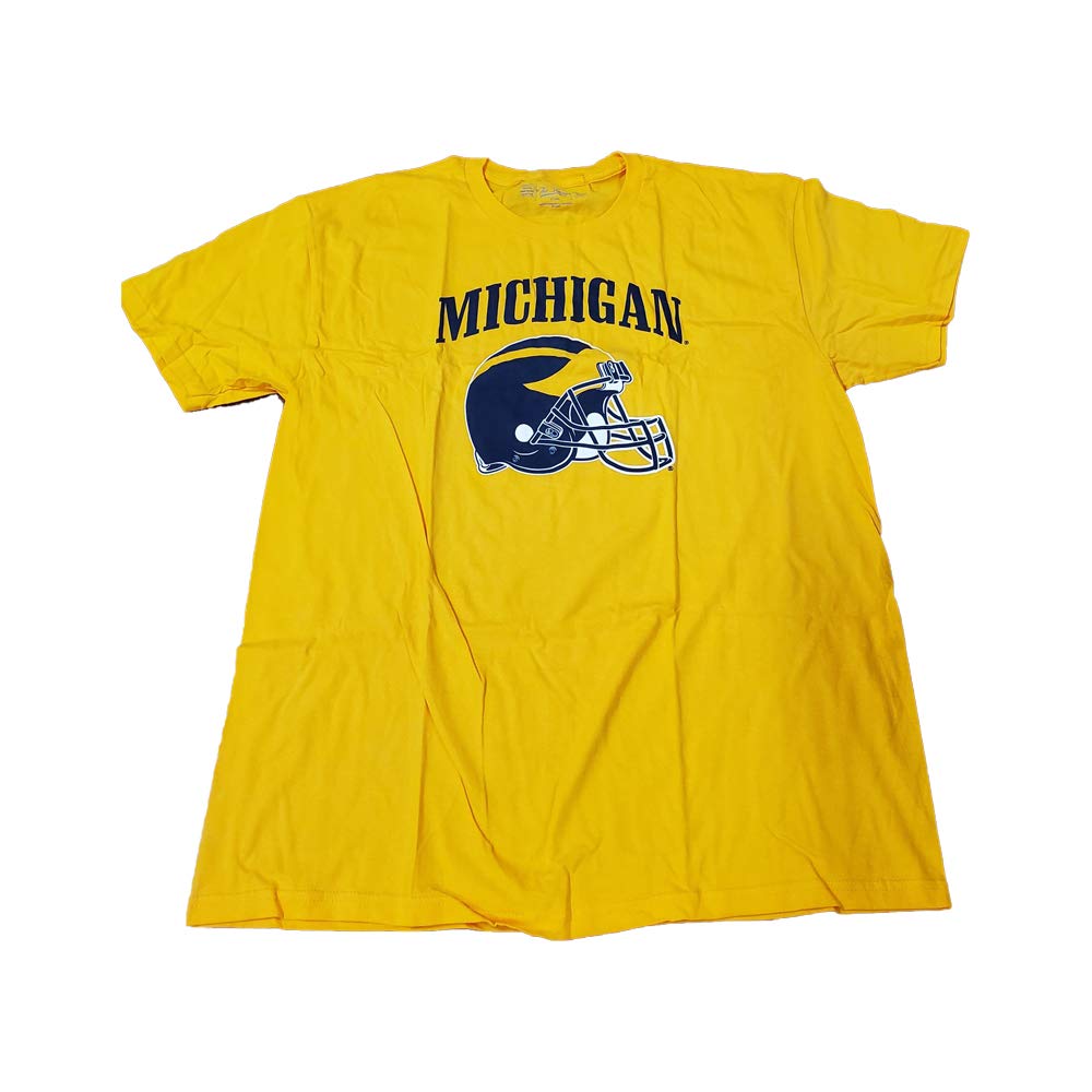 Bay Island SportswearBay Island Michigan Helmet Yellow SS Shirt (XXL)
