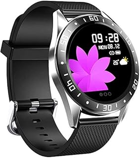 jpantech Smartwatch Fitness Tracker Smart Watches IP68 Waterproof Fitness Watch with Heart Rate Monitor Pedometer Step Counter Sleep Monitor Stopwatch for Men Women for iPhone Android Phone(silver)