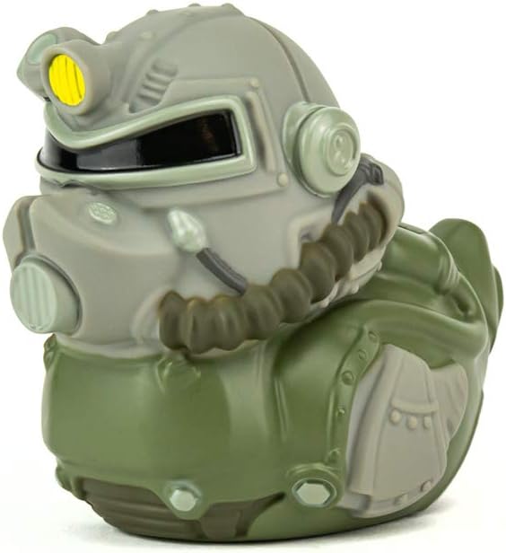 Boxed Edition T-51 Collectable Vinyl Rubber Duck Figure - Official Fallout Merchandise - Thriller TV & Video Games