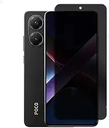 [GL CASES] Película Privacidade Xiaomi Poco X7 Pro Anti Risco Película Privativa Poco X7 Pro Vidro Temperado 3D Proteção 9H Pelicula Anti Espião Cobertura Total Da Tela + Kit Limpeza Para Aplicação