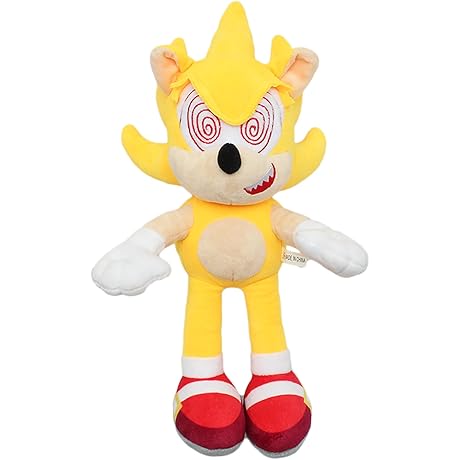 SODOSAY Golden Sonic Plush: A Fleetway Super Sonic Collectible Delight