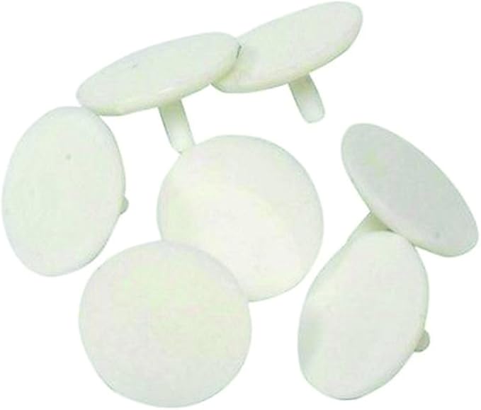 Review 100 Plastic White Dime Size Golf Ball Markers Review 100 Plastic White Dime Size Golf Ball Markers