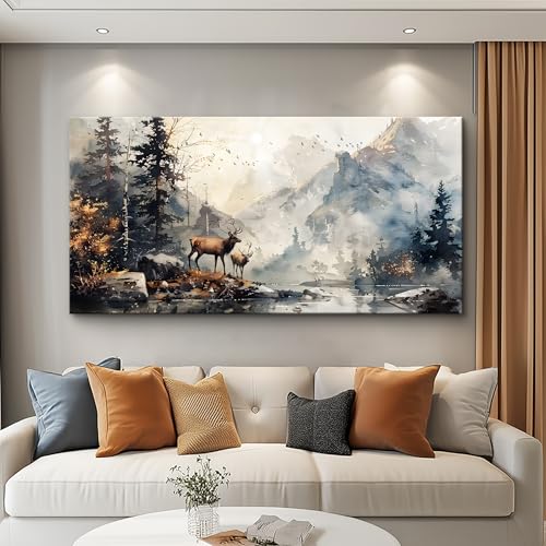 FUHAIHUA Canvas Wall Art For Living Room Framed Wall Decor