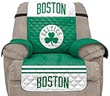 Pegasus Sports NBA Boston Celtics Unisex Nbanba Furniture Protector with Elastic Straps, Green, Recliner