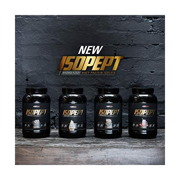 IsoPept Hydrolyzed Whey Protein Powder by EHPlabs - 100% Whey Protein Isolate & Hydrolysate, 27g of Protein, Non-GMO, Gluten Free, Fast Absorbing, Easy Digesting, 27 Serves (Strawberry Milkshake) - Image 7