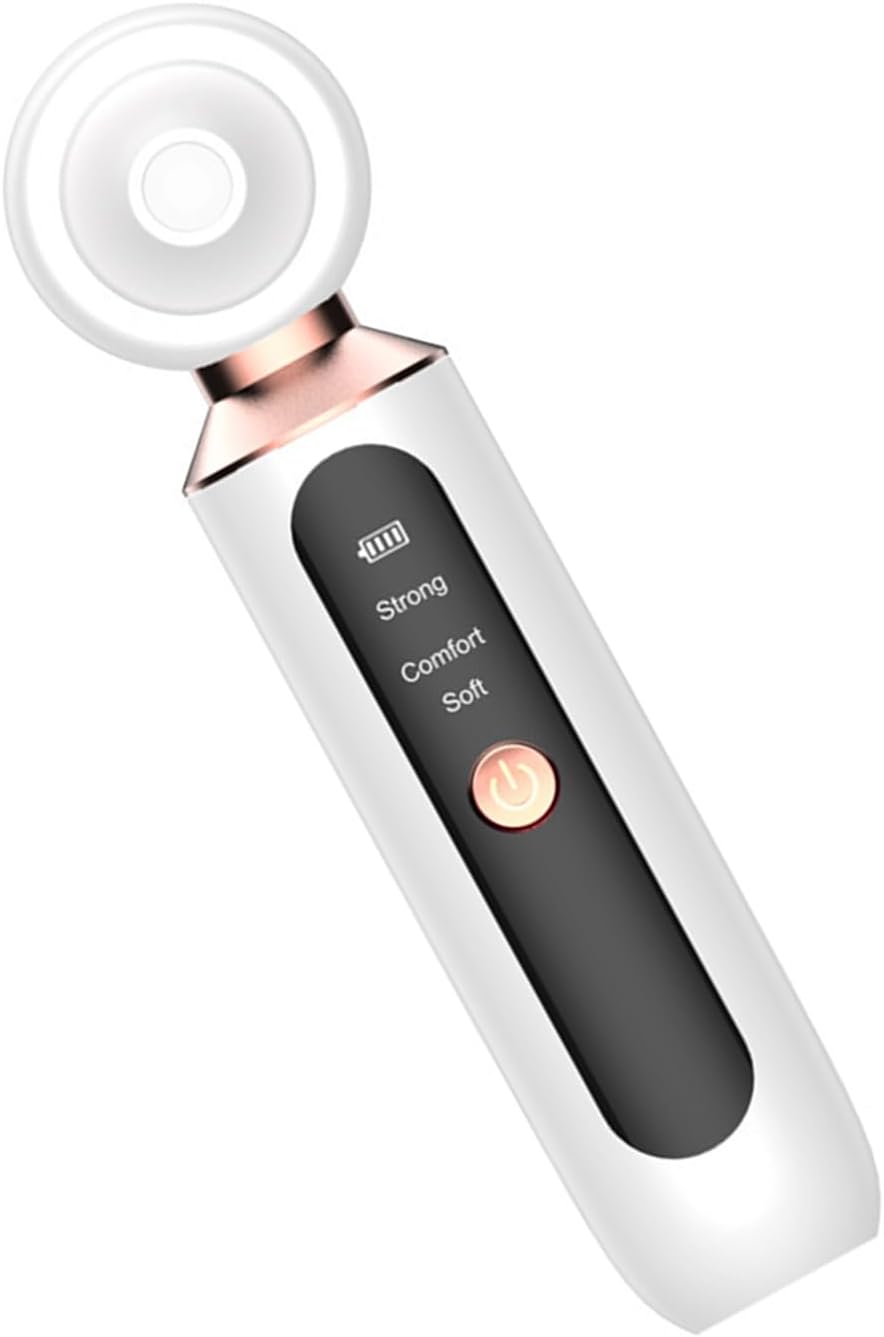 Gezicht Porie Vuil Extractor, Oplaadbare Porie Smudginess Remover Vacuum, 16,5x4cm, Gezichtsreiniging Tool voor Vrouw, Vriend, Zus, Dochter, ABS Materiaal, 5V, 65KPA Zuig